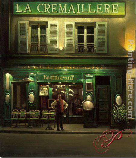 La Cremaillere painting - Alexei Butirskiy La Cremaillere art painting